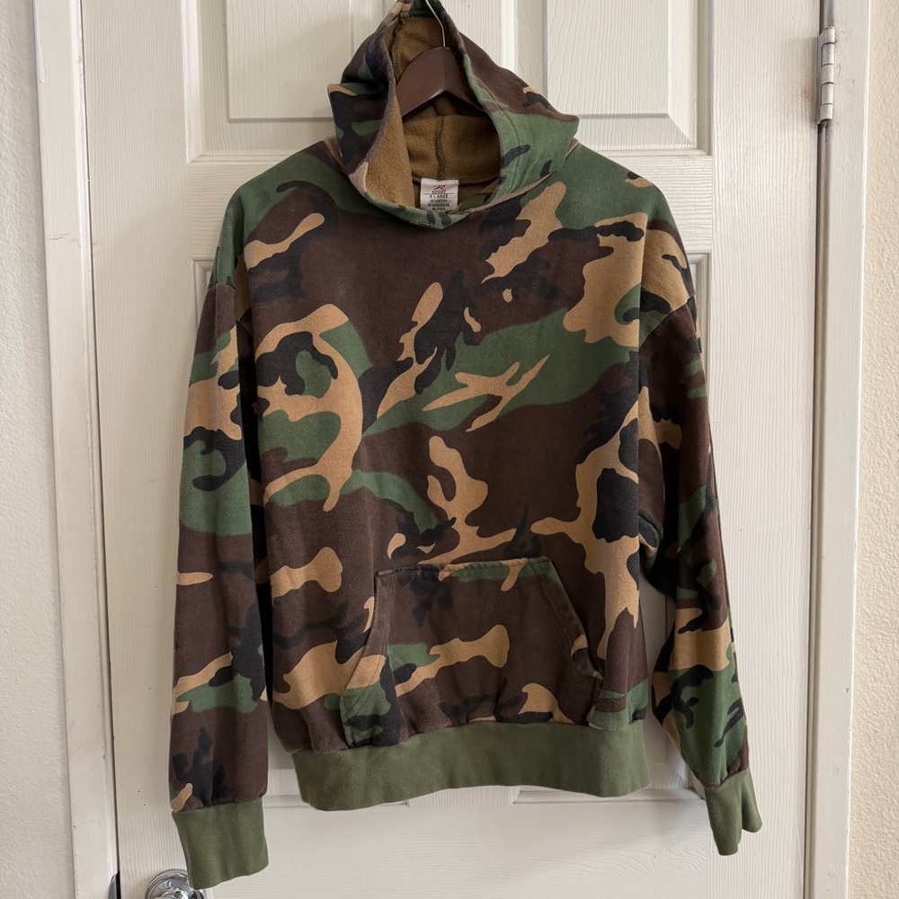 Rothco Camouflage Fleece-Lined Hoodie